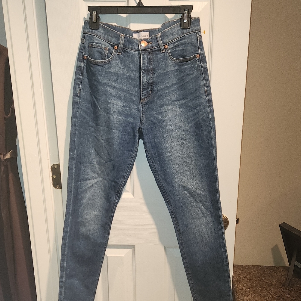 LOFT High Waist Skinny